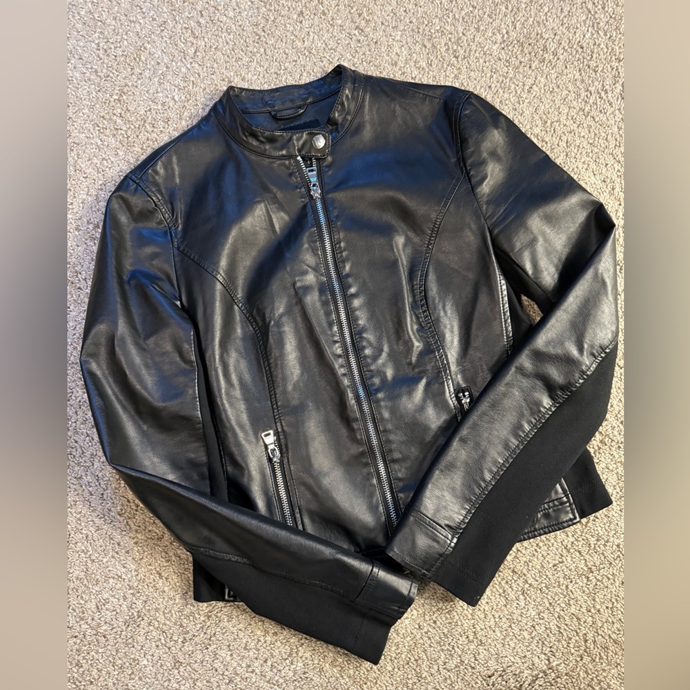Women’s Faux Leather Express Jacket